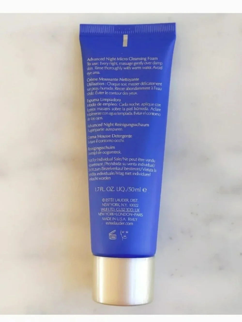 New Estee Lauder Advanced Night Micro Cleansing Foam 50ml.